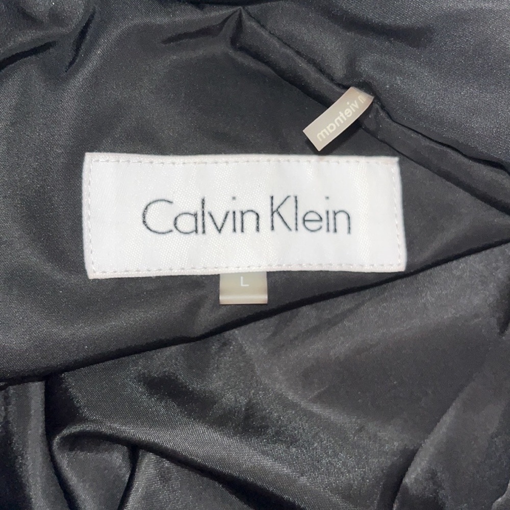 Calvin Klein Black Lightweight Hooded Trench - Picture 8 of 10
